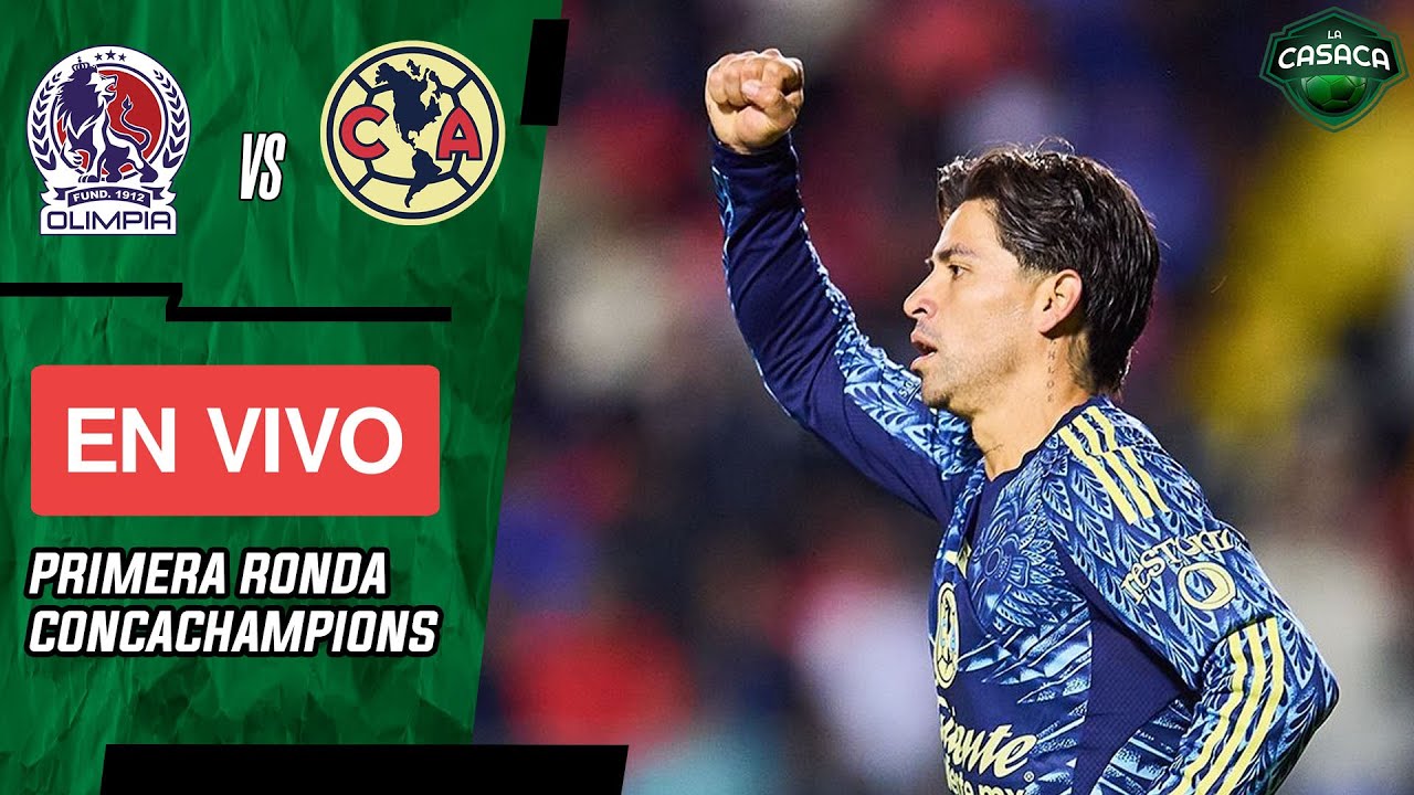 ⚽ AMERICA LUCHÓ Y SE LLEVÓ UN TRIUNFAZO EN HONDURAS ANTE OLIMPIA 🔴 Concacaf Champions Cup