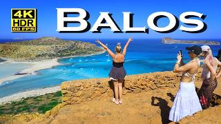 Balos Beach Crete Independent Guide π¬π· l 4K60fps HDR π How to Get to Balos Lagoon π The best places