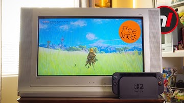 We Tested Switch 2 On A 16:9 CRT - It