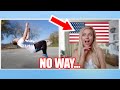 USA reacts to Crazy Flips in OME