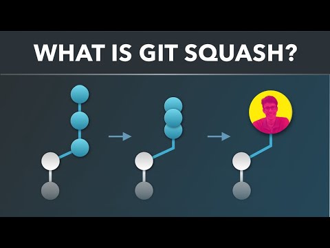 Combining Git commits with squash