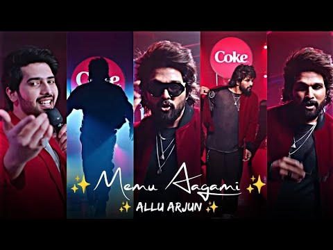 Memu Aagamu Song | Full Screen WhatsApp Status | Allu Arjun | Allu Arjun Global Song | Armaan Malik