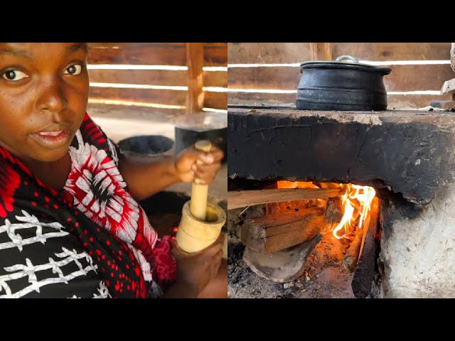 Traditional Village food pilau rice