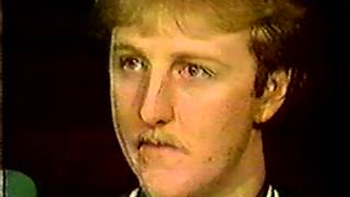 Larry Bird Interview With Chick Hearn (1985)