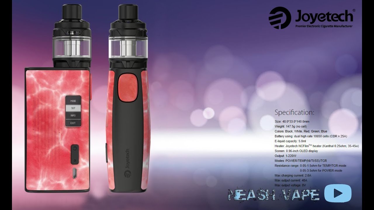 Joyetech Espion Tour Review - Looking for a Lightweight Mod? - Ecigclick