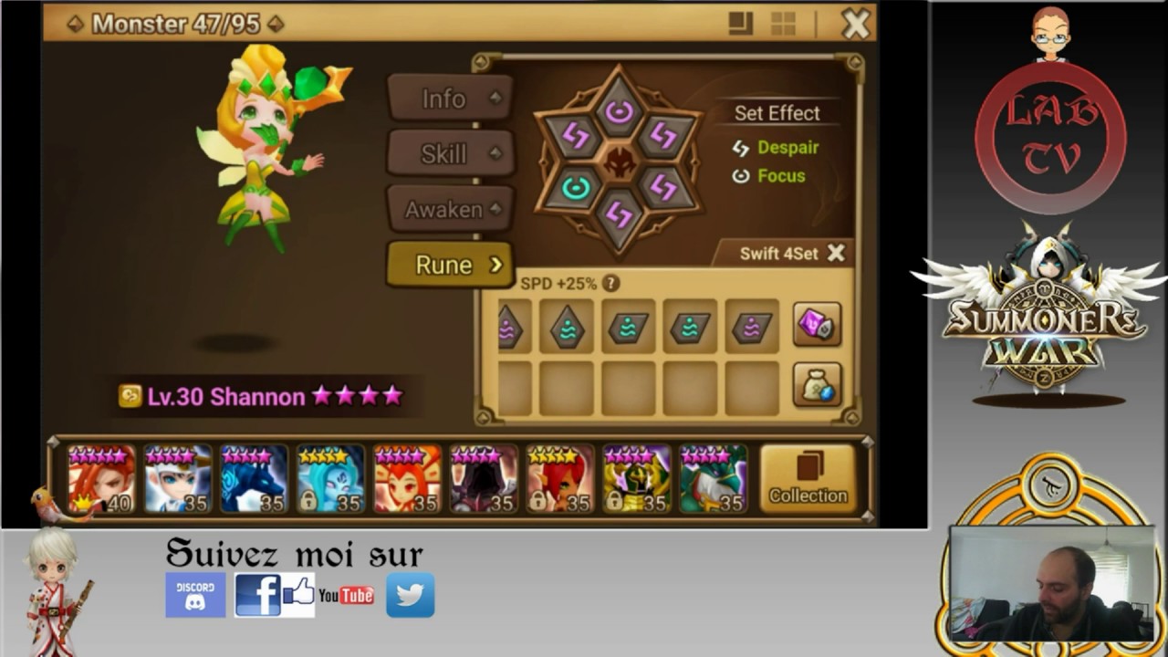 summoners war spotlight shannon