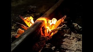 Railroad Thermite Welding Demonstration - Engineering Channel