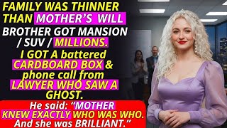 He thought he won, but Mom's secret clause destroyed everything | LilyCalmStories
