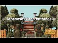 JAPANESE ISLAND ENTRANCE: SPEED BUILD // (ANIMAL CROSSING NEW HORIZONS)