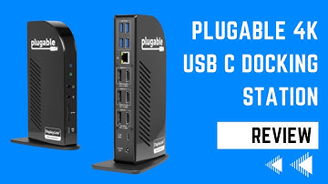 Plugable 4K USB C Docking Station Triple Monitor with 100W Power Delivery Review