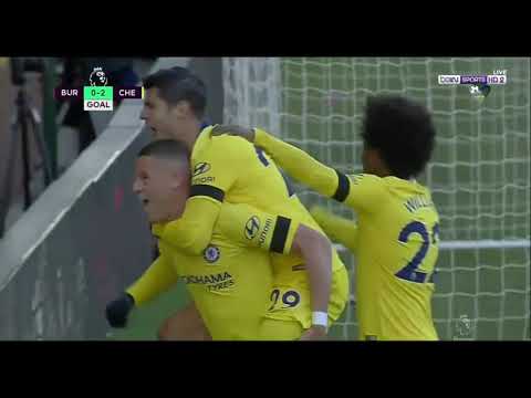 اهداف مباراة تشيلسى وبيرنلى 