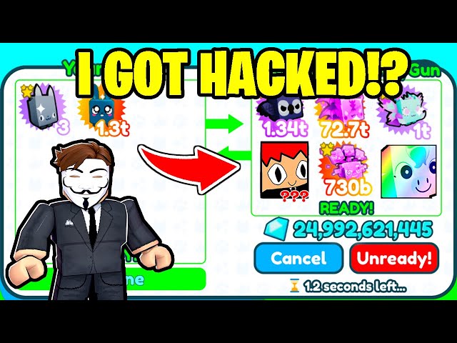 Random Hacker REVERSE-HACKED My PET SIM X!