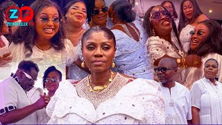 Maame Gold Honours Late Father At One Year Anniversary, McBrown, Ohenene Adazoa, More Stars Attend