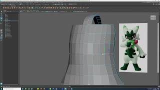 10- Floragato Modeling- Silhouette Quick Refinement