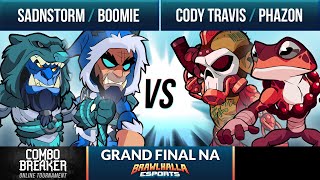 Sandstorm & Boomie vs Cody Travis & Phazon - Grand Final - Combo Breaker 2020 - 2v2 NA