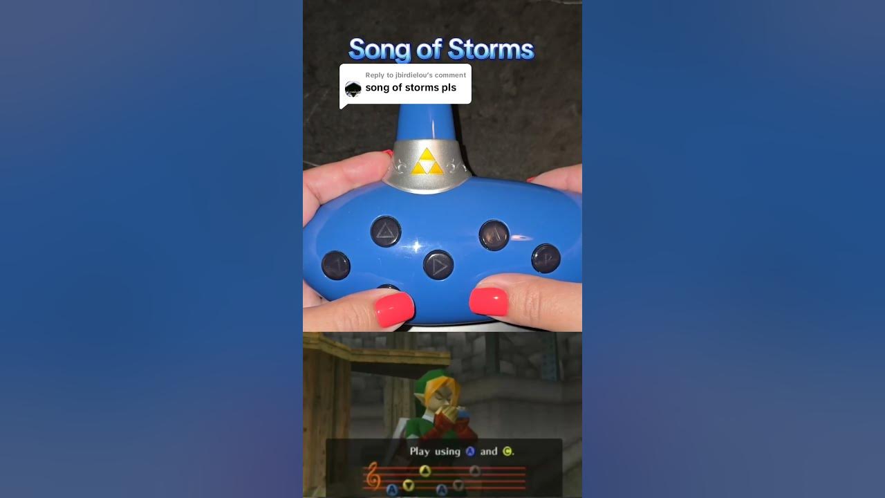 Song of storms ⛈️ #ocarinaoftime #tloz #zelda #link #songofstorms #tlozoot Song of storms ⛈️ #ocarinaoftime #tloz #zelda #link #songofstorms #tlozoot
