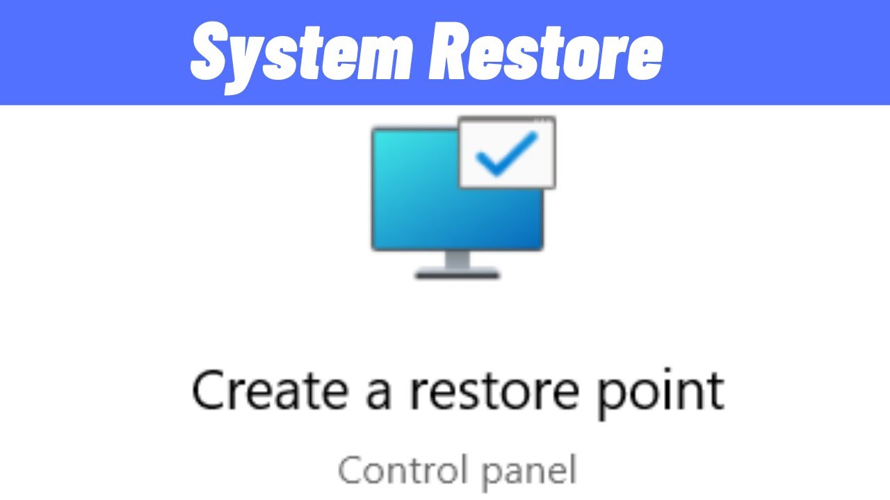 Step-by-Step Guide to Performing System Restore on Windows - YouTube