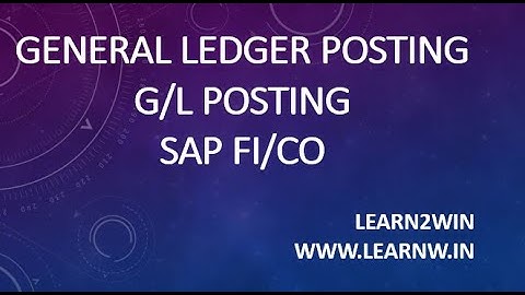 GL POSTING sap | General Ledger posting SAP FICO | journal entries in sap fico | sap journal entry