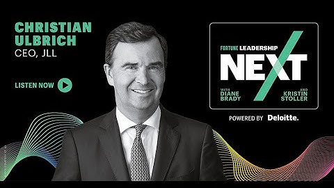 JLL CEO Christian Ulbrich on Smart Buildings, AI and Global Housing Challenges | Leadership Next
