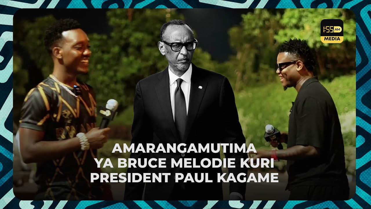 Amarangamutima ya Bruce Melodie kuri President Kagame || Dore uko Bruce ...