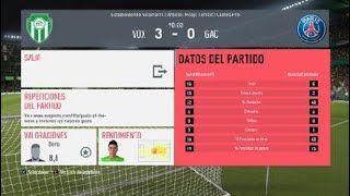 Report verdiblanco vs Galicia calidade vfo