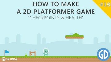 10. How To Make A 2D Platformer Game (Checkpoints & Health) Construct 2 Tutorial