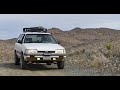 Subaru GL (Leone/Loyale) Early Morning Drive to Yucca Valley and Joshua Tree