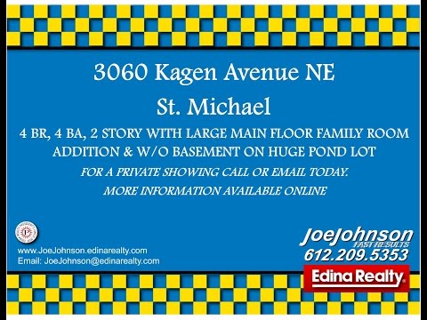 3060 Kagen Avenue, Saint Michael, MN home video tour