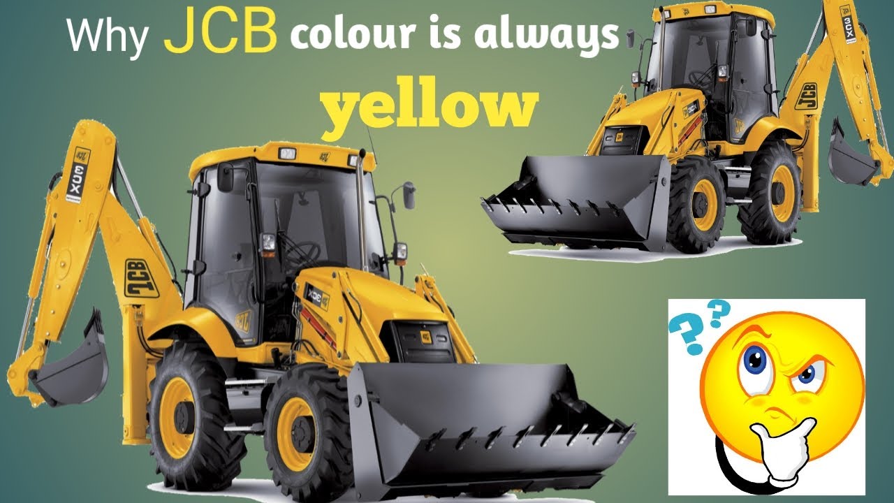 Why JCB always yellow colour & what is full fom of JCB..   JCB लाई किन अरु colour मा paint गरिन्दैन?