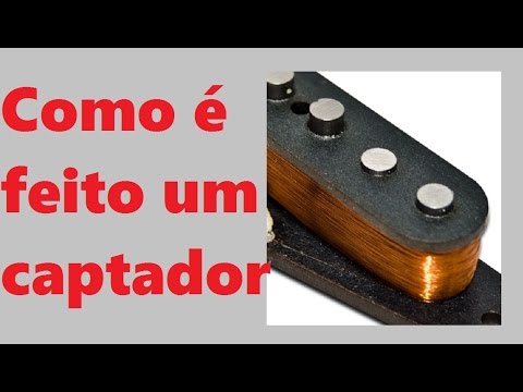 Vídeo: Como Fazer Um Captador De Guitarra Elétrica