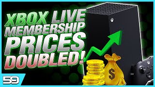 Xbox DOUBLES the Prices of Xbox GOLD Memberships! Is Microsoft INSANE?!