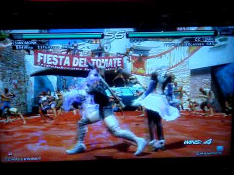 TEKKEN 6 BR: (Nina Williams) MONK (SMN) vs (Alisa ...