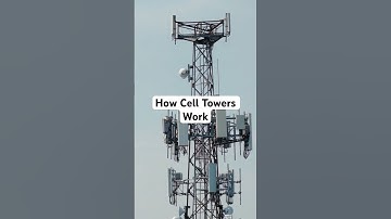 How Cell Towers Work!       #facts #technology #communication #tech #cellphone #wireless
