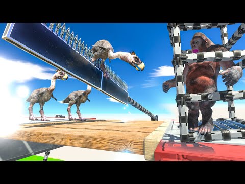 Be Fast and Save Goro from the Cage - Animal Revolt Battle Simulator