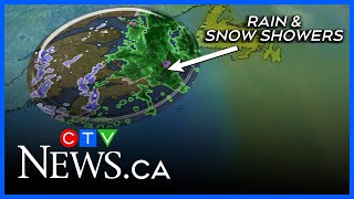 Rain for some, snow showers for others Tuesday night