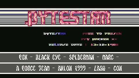 Bytestar (BTS) Intro 1 ! Commodore 64 (C64)