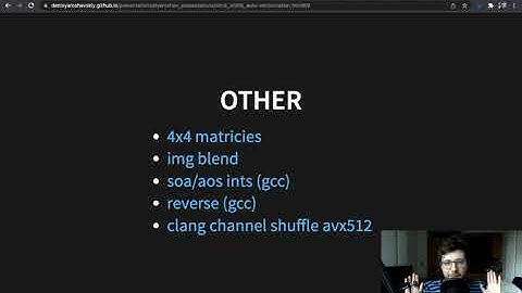 SIMD algorithms. 06 (b), auto-vectorization