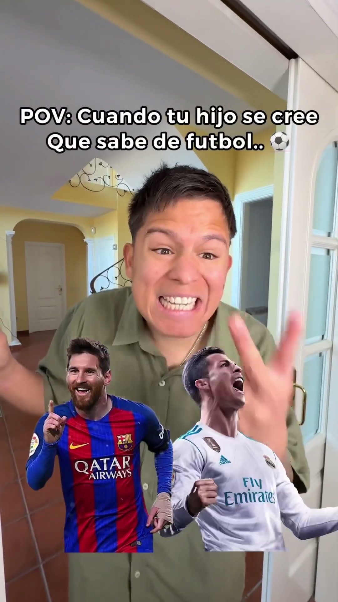 POV: Cuando Tu Hijo Se Cree Que Sabe De Futbol ?? Paul Ferrer #short