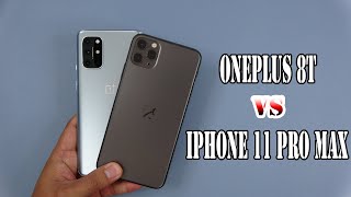 OnePlus 8T vs iPhone 11 Pro max | Snapdragon 865 vs Apple A13 Bionic