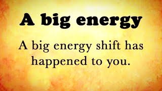 A big energy shift has happened to you, Universe Message Blessings 🍀Gods guidance today 