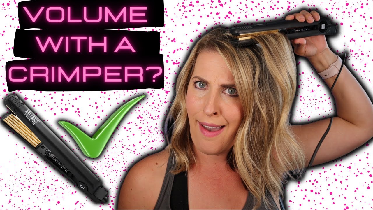 How to get CrimpedWavy Hair Tutorial Using Bed head Deep Waver  YouTube