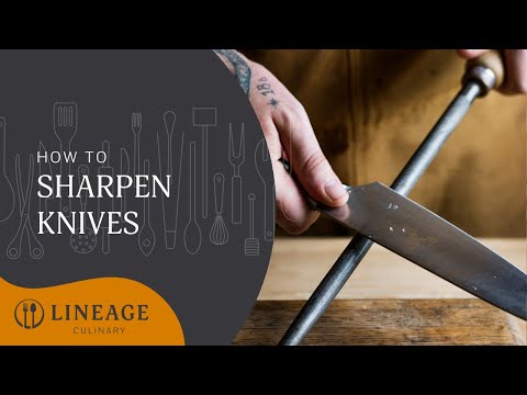 How to Sharpen Knives