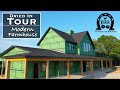 Tour of our Dried In Modern Farmhouse Build