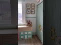 Adding wallpaper really makes the room 🐱🤩! #kidsroom #wallpaper