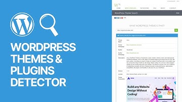 Discover What Themes & Plugins Some Competitor WordPress Site is Using For Free - Detector
