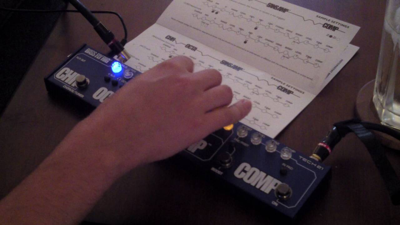 Tech 21 Bass Fly Rig- Manual 'Presets' Demo - YouTube