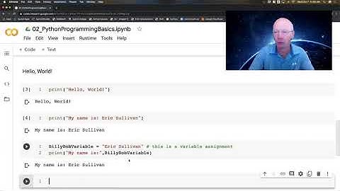 Python Video 02a: Python Basics - Hello World, Add, Subtract, Multiply, & Divide