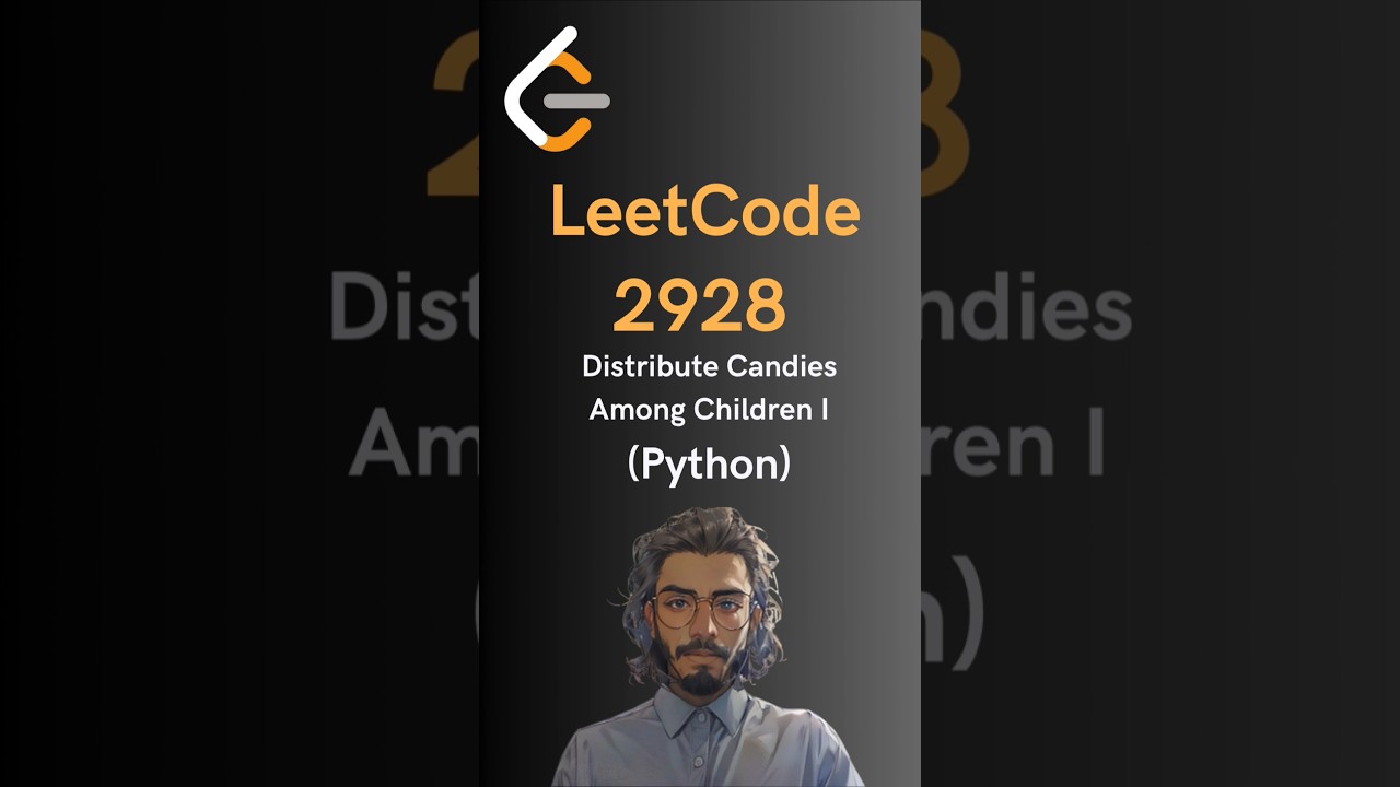 LeetCode#2928 Distribute Candies Among Children I - Python