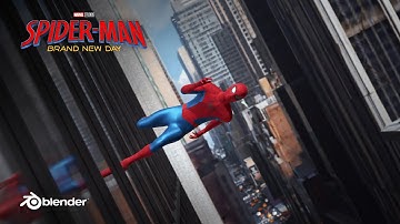 I Made this Spider-Man animation in Blender