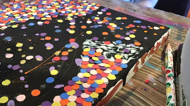 Hole punch painting